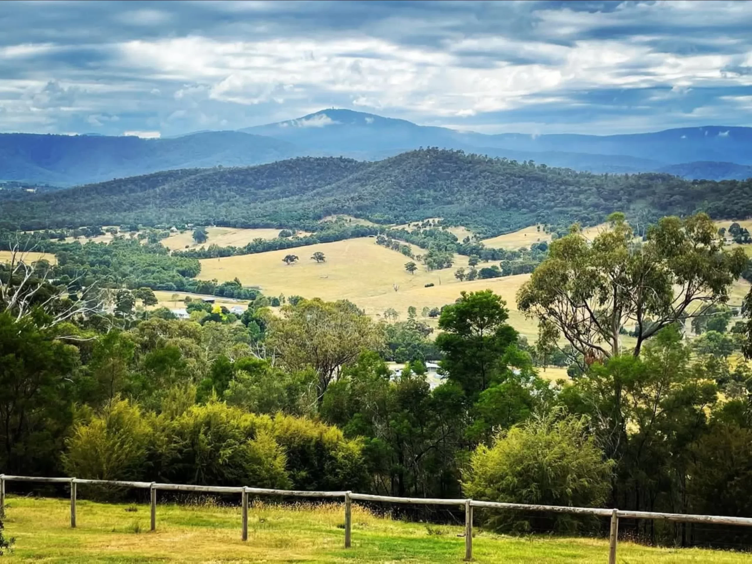 mountain views, Kangaroo Ridge